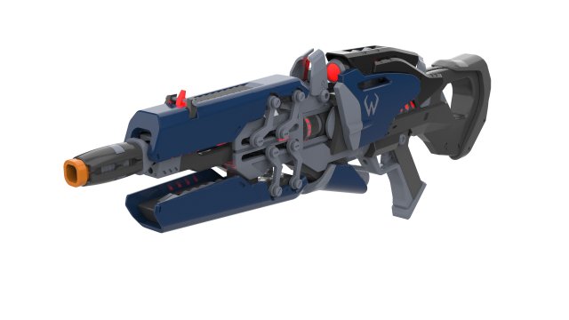 Widowmaker Original Skin - Overwatch - Printable - STL OBJ CAD bundle - Commercial Use Model do druku 3D .c4d .max .obj .3ds .fbx .stl .blend 