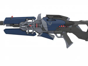 Widowmaker Original Skin - Overwatch - Stampabile - Pacchetto CAD STL OBJ - Uso commerciale Modello di stampa 3D