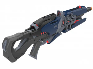 Widowmaker Original Skin - Overwatch - Stampabile - Pacchetto CAD STL OBJ - Uso commerciale Modello di stampa 3D