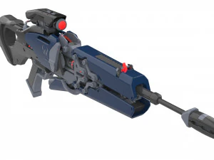 Widowmaker Original Skin - Overwatch - Stampabile - Pacchetto CAD STL OBJ - Uso commerciale Modello di stampa 3D