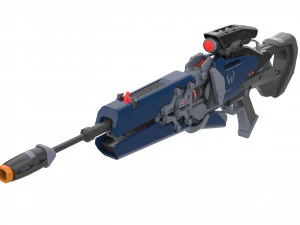 Widowmaker Original Skin - Overwatch - Stampabile - Pacchetto CAD STL OBJ - Uso commerciale Modello di stampa 3D