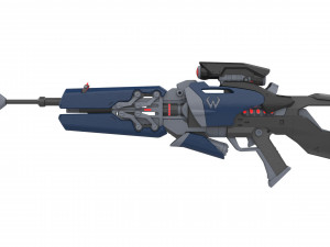 Widowmaker Original Skin - Overwatch - Printable - STL OBJ CAD bundle - Commercial Use Model do druku 3D