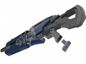 Widowmaker Original Skin - Overwatch - Stampabile - Pacchetto CAD STL OBJ - Uso commerciale Modello di stampa 3D