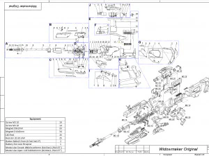 Widowmaker Original Skin - Overwatch - Stampabile - Pacchetto CAD STL OBJ - Uso commerciale Modello di stampa 3D