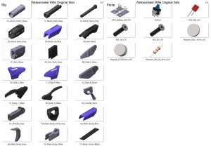 Widowmaker Original Skin - Overwatch - Stampabile - Pacchetto CAD STL OBJ - Uso commerciale Modello di stampa 3D