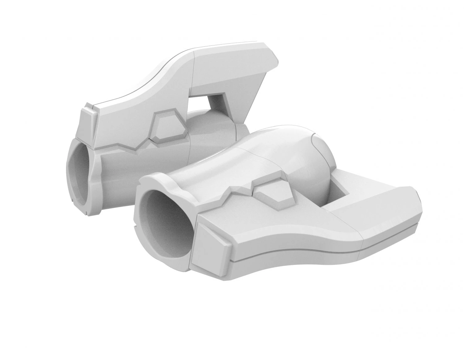 Tracer Arm Armor - Overwatch - Printable - STL OBJ CAD bundle - Commercial Use 3D Print Model .c4d .max .obj .3ds .fbx .stl .blend 