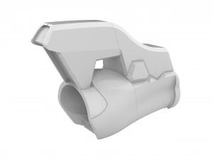 Tracer Arm Armor - Overwatch - Printable - STL OBJ CAD bundle - Commercial Use 3D Print Model