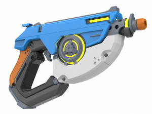 Tracer Blaster Mach T Skin - Overwatch - Printable - STL OBJ CAD bundle - Commercial Use 3D Принт Модель