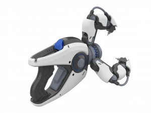 Symmetra Blaster - Overwatch - Printable - STL OBJ CAD bundle - Commercial Use 3D Print Model