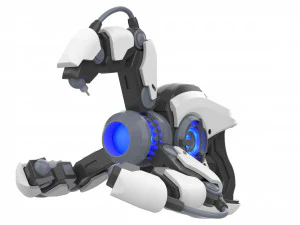 Symmetra Blaster - Overwatch - Printable - STL OBJ CAD bundle - Commercial Use 3D Print Model