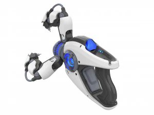 Symmetra Blaster - Overwatch - Printable - STL OBJ CAD bundle - Commercial Use 3D Print Model