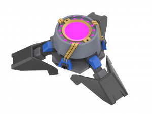 Sombra Translocator - Overwatch - Printable - STL OBJ CAD bundle - Commercial Use Modèles 3D en vedette