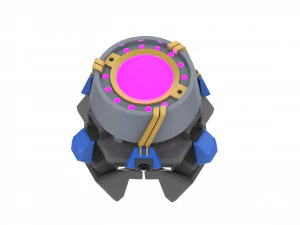 Sombra Translocator - Overwatch - Printable - STL OBJ CAD bundle - Commercial Use 3D Print Model