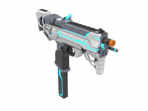 Sombra Cannon Cyberspace Skin - Overwatch - Printable - STL OBJ CAD bundle - Commercial Use 3D Print Model
