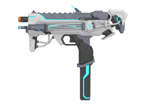 Sombra Cannon Cyberspace Skin - Overwatch - Printable - STL OBJ CAD bundle - Commercial Use 3D Print Model