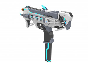 Sombra Cannon Cyberspace Skin - Overwatch - Printable - STL OBJ CAD bundle - Commercial Use 3D Print Model