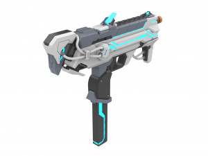 Sombra Cannon Cyberspace Skin - Overwatch - Printable - STL OBJ CAD bundle - Commercial Use 3D Print Model