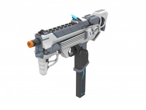 Sombra Cannon Cyberspace Skin - Overwatch - Printable - STL OBJ CAD bundle - Commercial Use 3D Print Model
