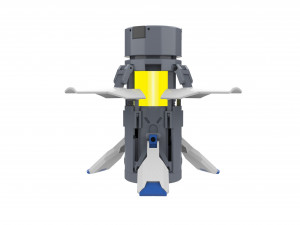 Biotic Field Emitter - Soldier 76 - Overwatch - Printable - STL OBJ CAD bundle - Commercial 3D Print Model