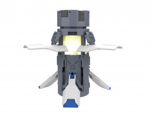 Biotic Field Emitter - Soldier 76 - Overwatch - Printable - STL OBJ CAD bundle - Commercial 3D Print Model
