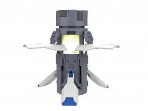 Biotic Field Emitter - Soldier 76 - Overwatch - Printable - STL OBJ CAD bundle - Commercial 3D Print Model