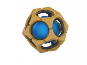Sigma Hyperspheres - Overwatch - Para impress&atilde;o - Pacote STL OBJ CAD - Uso comercial Modelo de Impressão 3D