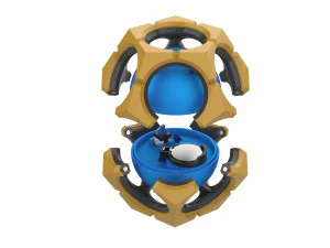 Sigma Hyperspheres - Overwatch - Para impress&atilde;o - Pacote STL OBJ CAD - Uso comercial Modelo de Impressão 3D