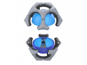 Sigma Hyperspheres - Overwatch - Printable - STL OBJ CAD bundle - Commercial Use 3Dプリントモデル