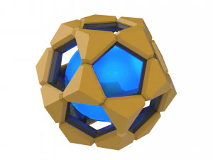 Sigma Hyperspheres - Overwatch - Para impress&atilde;o - Pacote STL OBJ CAD - Uso comercial Modelo de Impressão 3D