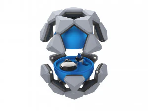 Sigma Hyperspheres - Overwatch - Para impress&atilde;o - Pacote STL OBJ CAD - Uso comercial Modelo de Impressão 3D