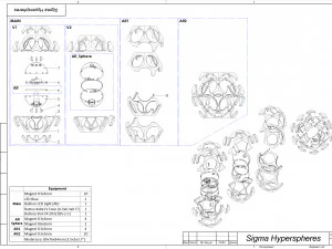 Sigma Hyperspheres - Overwatch - Para impress&atilde;o - Pacote STL OBJ CAD - Uso comercial Modelo de Impressão 3D