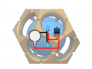 Sigma Hyperspheres - Overwatch - Para impress&atilde;o - Pacote STL OBJ CAD - Uso comercial Modelo de Impressão 3D