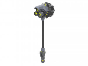 Reinhardt Rocket Hammer - Overwatch - STL OBJ CAD bundle - Commercial Use 3D 打印模型