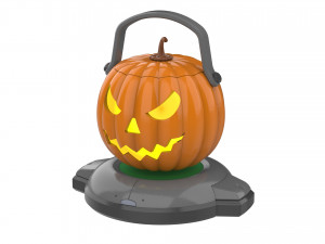 Pumpkin Loot Box - Printable - STL OBJ CAD bundle - Commercial Use 3D Принт Модель
