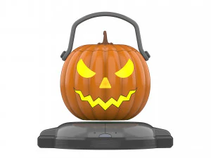Pumpkin Loot Box - Printable - STL OBJ CAD bundle - Commercial Use 3D Print Model