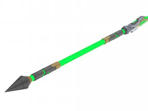 Orisa Spear - Overwatch - STL OBJ CAD bundle - Commercial Use 3D Print Model