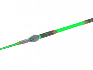 Orisa Spear - Overwatch - STL OBJ CAD bundle - Commercial Use 3D Print Model