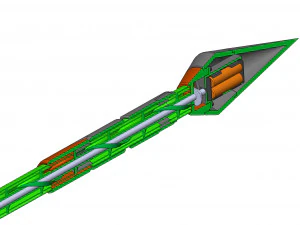 Orisa Spear - Overwatch - STL OBJ CAD bundle - Commercial Use 3D Print Model