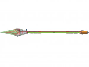 Orisa Spear - Overwatch - STL OBJ CAD bundle - Commercial Use 3D Print Model