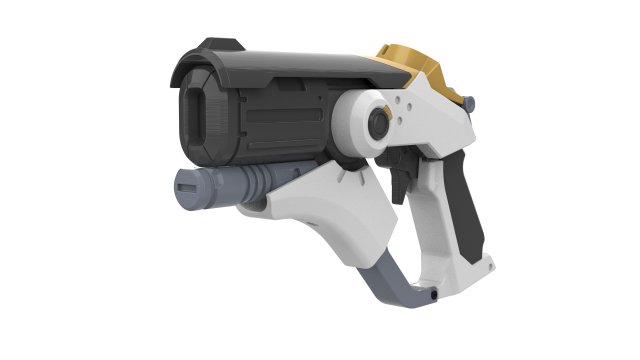 Mercy Blaster 3 Skins - Overwatch - Printable - STL OBJ CAD bundle - Commercial Use Modello di stampa 3D .c4d .max .obj .3ds .fbx .stl .blend 