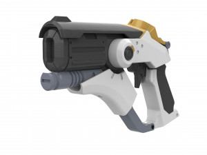 Mercy Blaster 3 Skins - Overwatch - Printable - STL OBJ CAD bundle - Commercial Use 3Dプリントモデル
