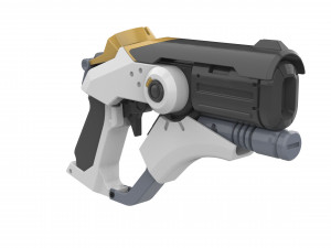Mercy Blaster 3 Skins - Overwatch - Printable - STL OBJ CAD bundle - Commercial Use Modello di stampa 3D