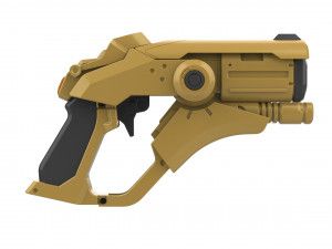 Mercy Blaster 3 Skins - Overwatch - Printable - STL OBJ CAD bundle - Commercial Use Modello di stampa 3D