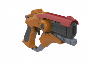 Mercy Blaster 3 Skins - Overwatch - Printable - STL OBJ CAD bundle - Commercial Use Modello di stampa 3D
