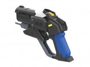 Mercy Blaster Combat Medic Ziegler Skin - Overwatch - Printable - STL OBJ CAD - Commercial Use 3D 打印模型