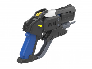 Mercy Blaster Combat Medic Ziegler Skin - Overwatch - Printable - STL OBJ CAD - Commercial Use 3D 打印模型