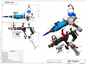 Mei Blaster - Overwatch - Printable - STL OBJ CAD bundle - Commercial Use Model do druku 3D