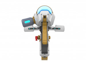 Mei Blaster - Overwatch - Printable - STL OBJ CAD bundle - Commercial Use Model do druku 3D