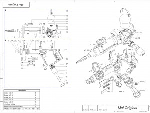 Mei Blaster - Overwatch - Printable - STL OBJ CAD bundle - Commercial Use Model do druku 3D