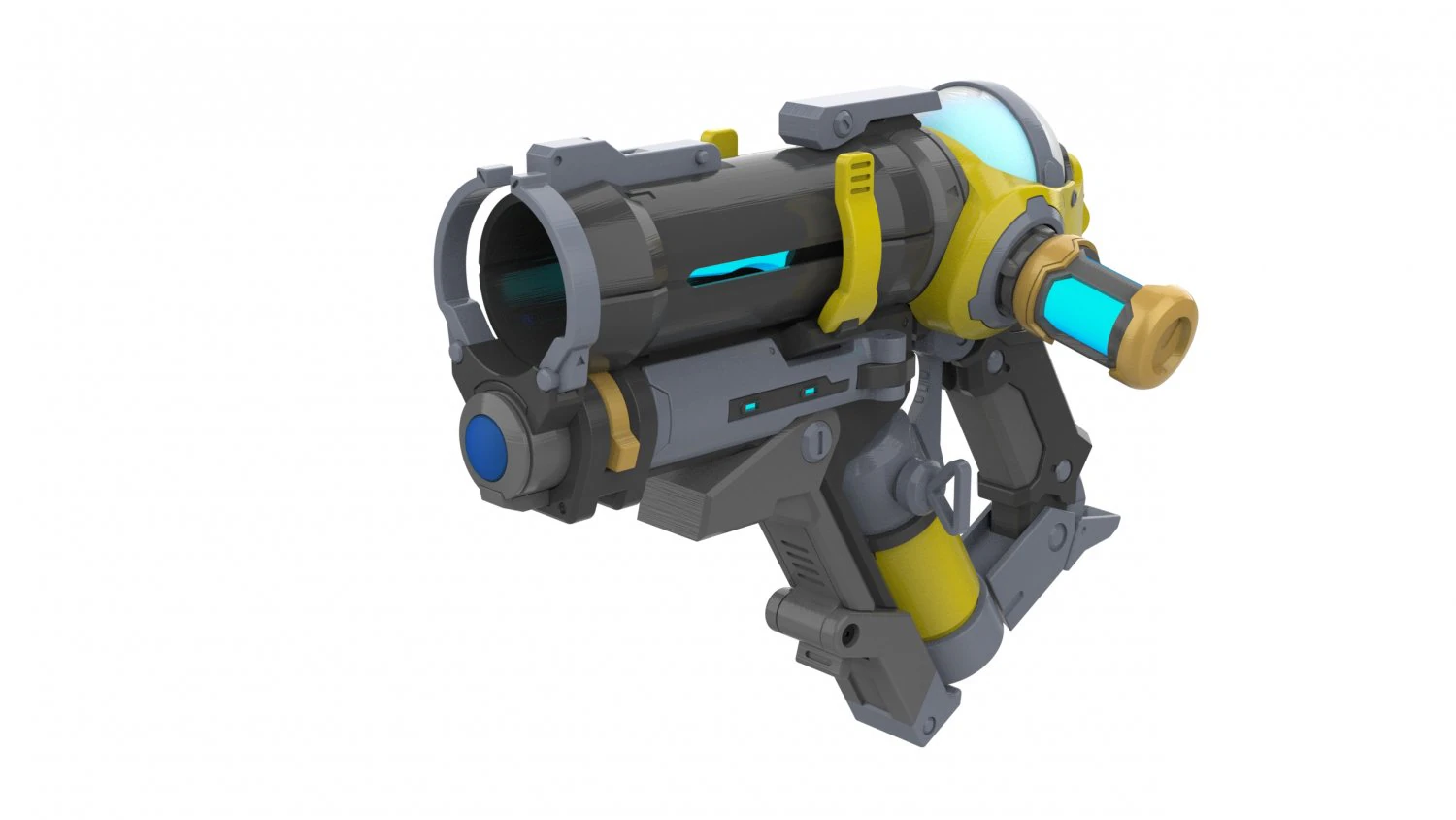 Mei Blaster Firefighter Skin - Overwatch - Printable - STL OBJ CAD bundle - Commercial Use 3D Print Model .c4d .max .obj .3ds .fbx .stl .blend 